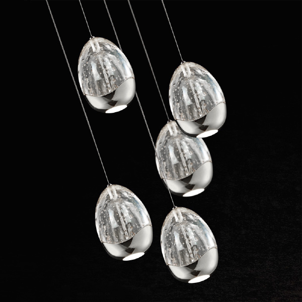 Люстра каскадная Terrene MD13003023-5A chrome