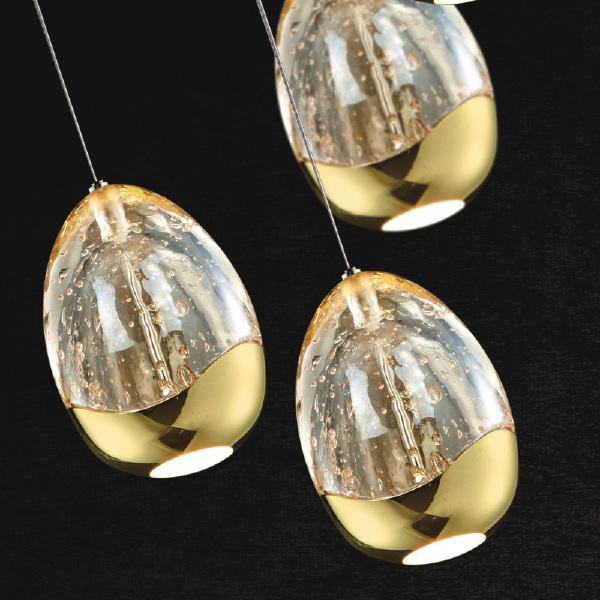 Светильник подвесной Terrene MD13003023-5B gold