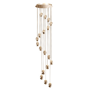 Люстра каскадная Terrene MD13003023-18A gold