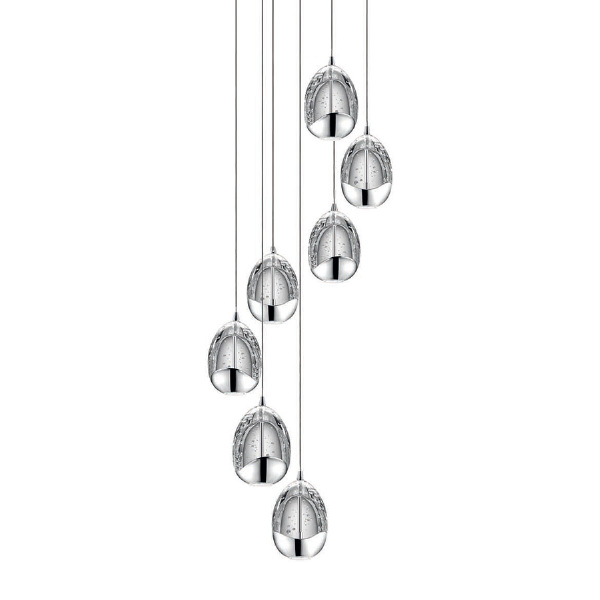 Люстра каскадная Terrene MD13003023-12A chrome