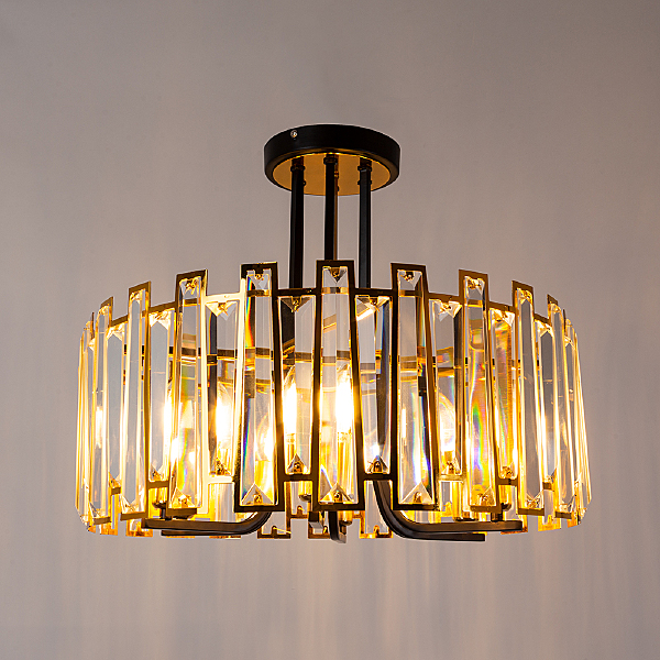 Потолочная люстра Amber A1028PL-6BK