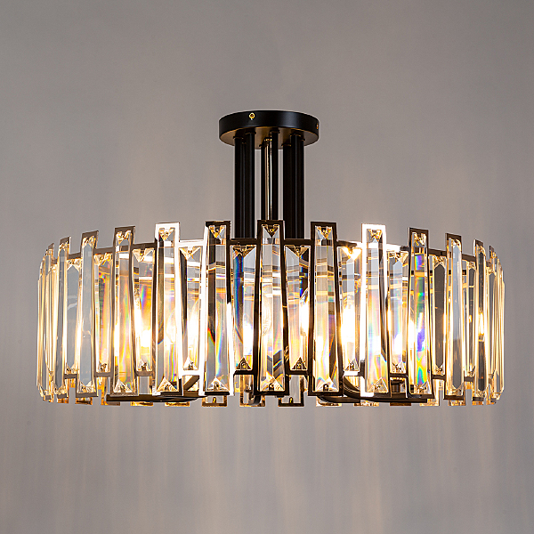 Потолочная люстра Amber A1028PL-8BK