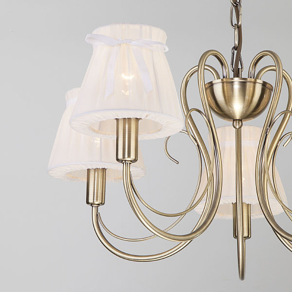 Подвесная люстра 60061 60061/5 античная бронза