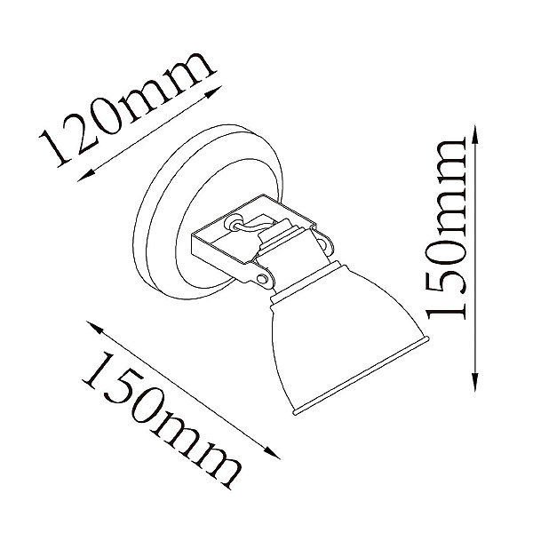 Светильник спот Ринген 547020101