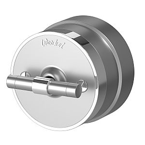 Выключатель Werkel W5812054/ Переключатель одноклавишный Vintage (серебро матовый/хром)