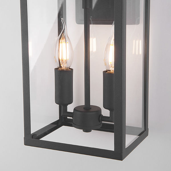 Уличный настенный светильник Candle Candle D (35150/D) темно-серый