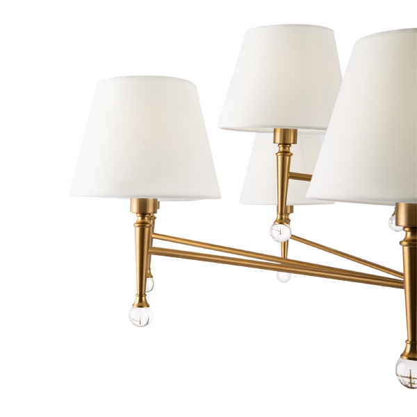 Подвесная люстра Rosemary FR5190PL-12BS1