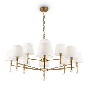 Подвесная люстра Rosemary FR5190PL-12BS1