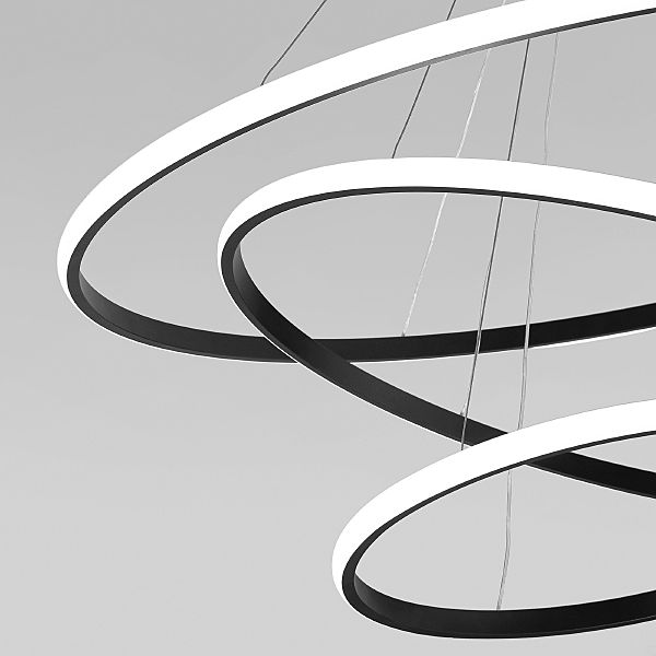 Подвесная люстра Collars 90264/3 черный