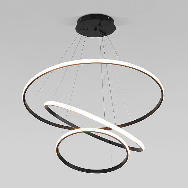 Подвесная люстра Collars 90264/3 черный