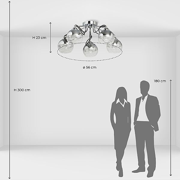 Потолочная люстра Вита 220013705