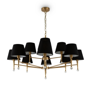 Подвесная люстра Rosemary FR5190PL-12BS