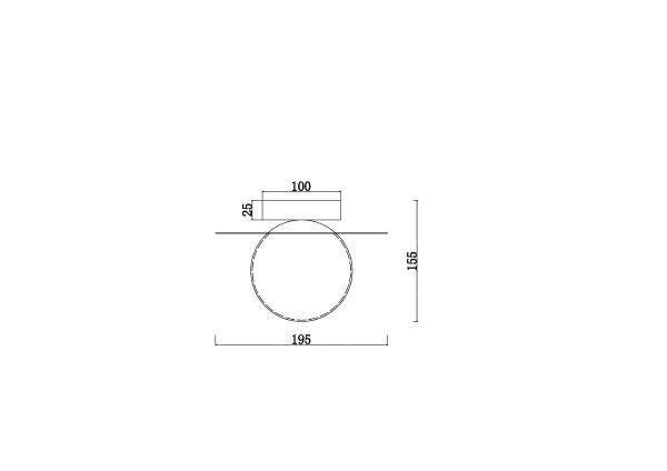 Настенное бра Camelia FR5202WL-01BS