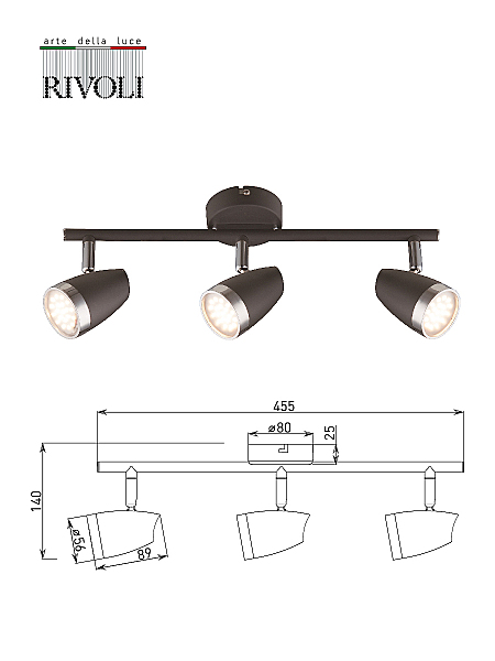 Светильник спот Joyce 6156-703