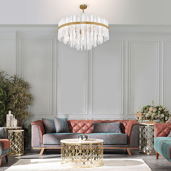 Потолочная люстра Hollis 368/9 Smart