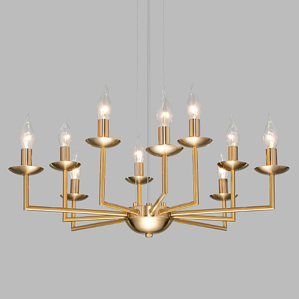 Подвесная люстра Cariso 60150/10 латунь