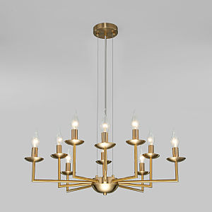 Подвесная люстра Cariso 60150/10 латунь