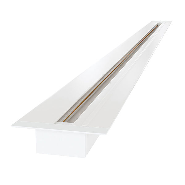 Шинопровод Track Rail WH Recessed 85082/00 / Встраиваемый однофазный шинопровод белый (1м.)