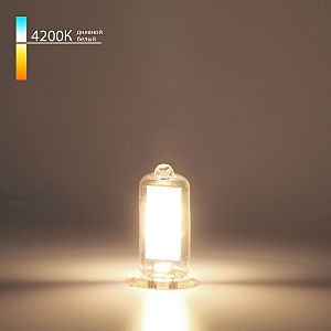 Светодиодная лампа Elektrostandard G4 LED 3W 220V 4200K (BLG417) стекло