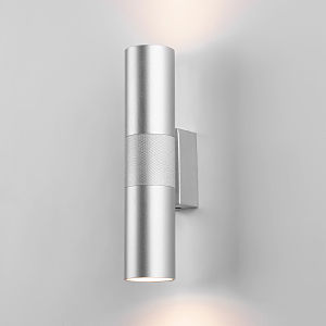 Уличный настенный светильник Steel Steel 40119/LED серебро