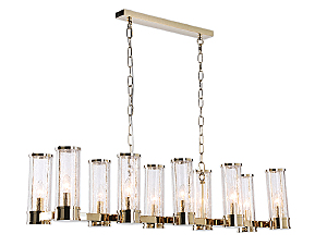 Подвесная люстра 10270 10276+4/S gold