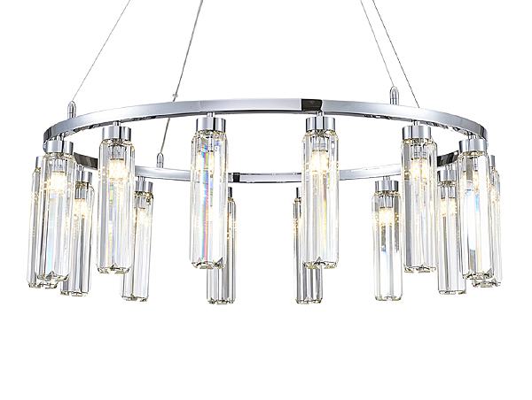 Подвесная люстра 4520 4528+6/S chrome