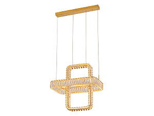 Подвесная люстра 8230 8231+1/S gold NEW