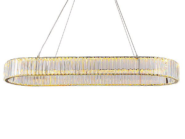 Подвесная люстра 8440 8445/120 oval gold NEW
