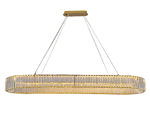 Подвесная люстра 8440 8445/140 oval gold NEW