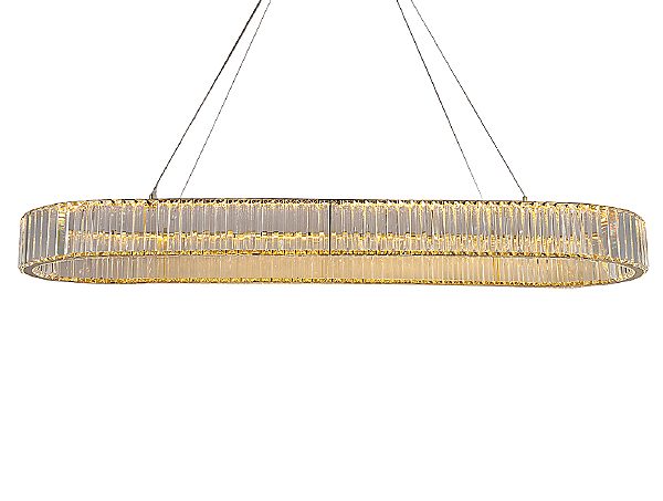 Подвесная люстра 8440 8445/140 oval gold NEW