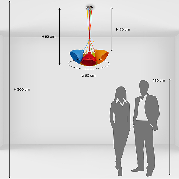 Подвесная люстра Улыбка 365014505