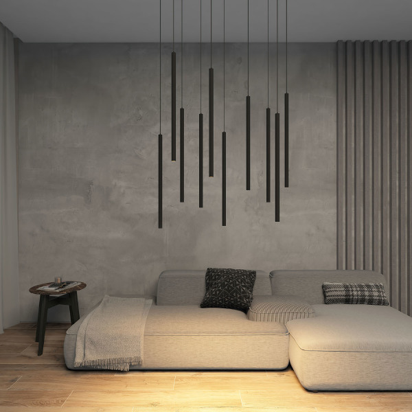 Светильник подвесной Glingor DK4303-BK