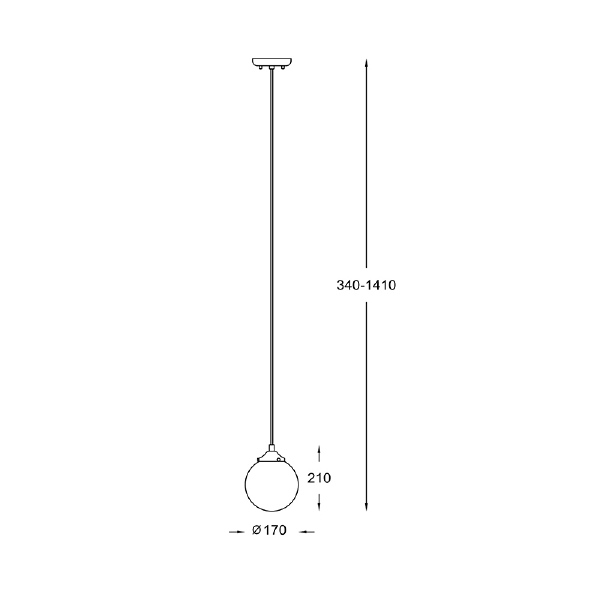 Светильник подвесной Riano P0454-01D-F7AC