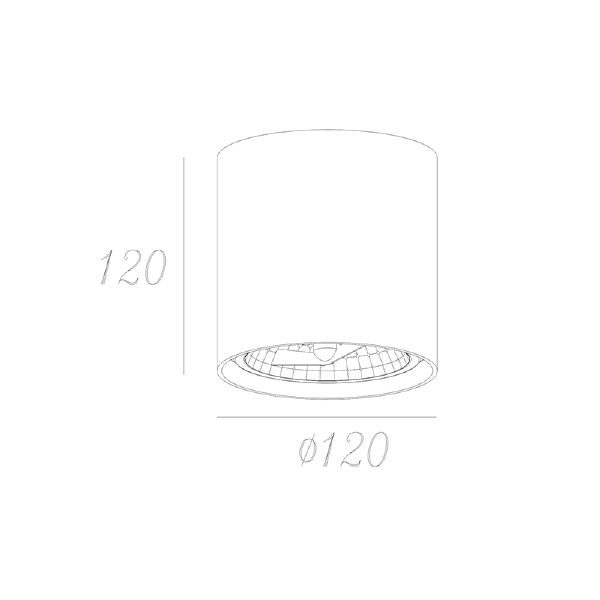 Накладной светильник Box 50631