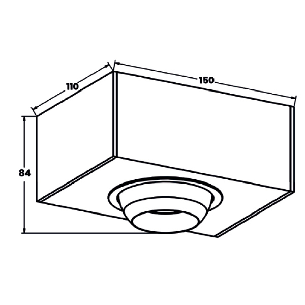 Накладной светильник Mac Sl ACGU10-141