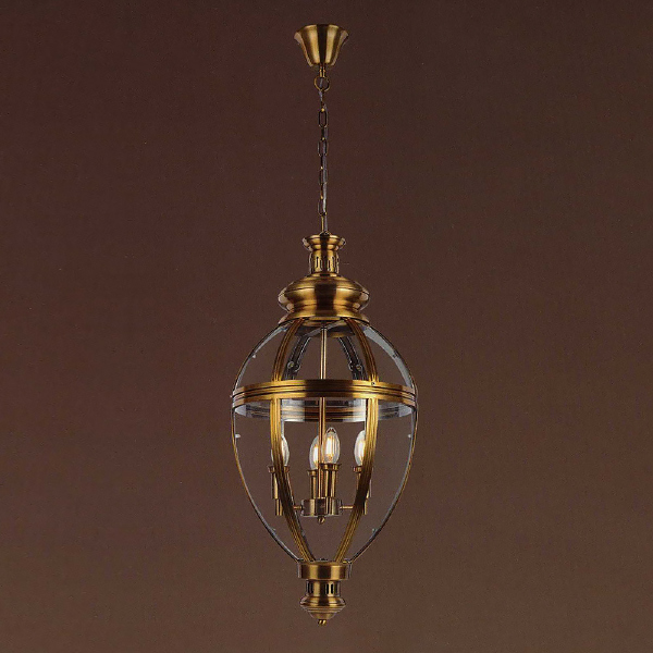 Подвесная люстра Arcadia KM0118P-4 brass