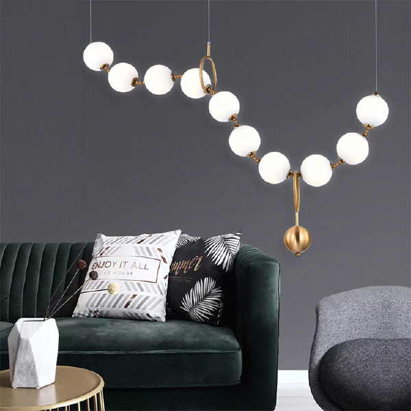 Подвесная люстра Delight Collection 10222P/10 gold