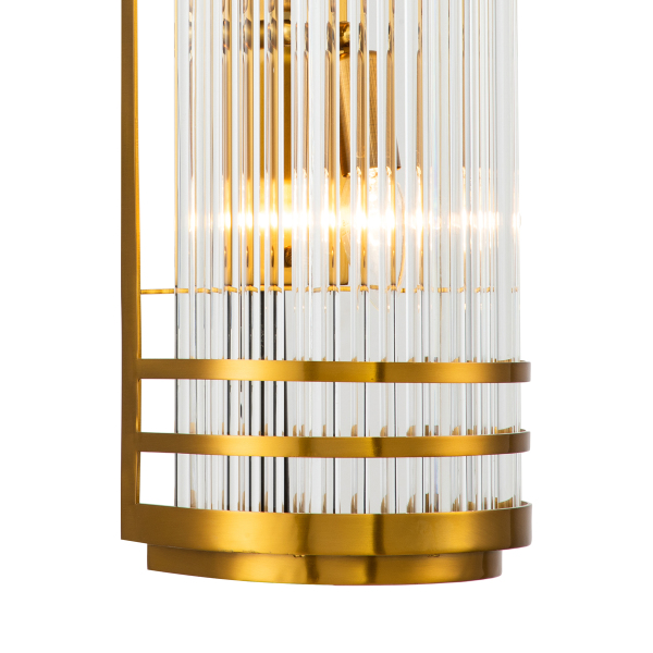 Настенное бра Wall lamp KM1284W-2 brass