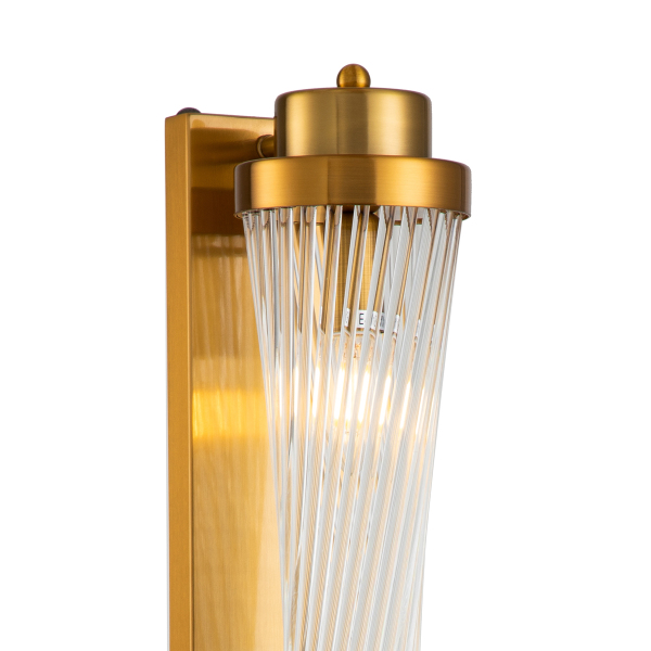 Настенное бра Wall lamp KTB-0726W brass