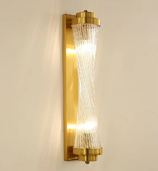 Настенное бра Wall lamp KTB-0726W brass