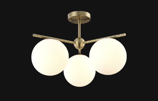 Потолочная люстра Feliz FELIZ SP-PL3 BRONZE/WHITE