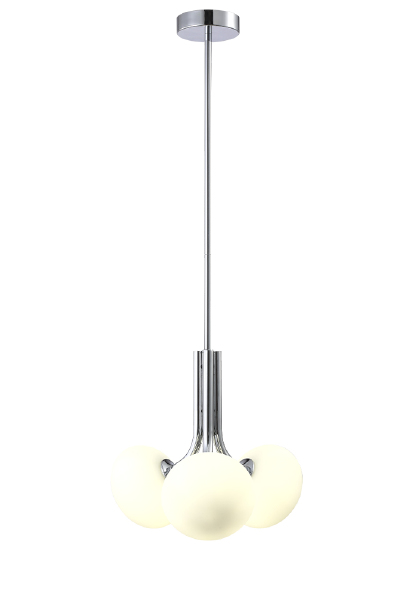 Люстра на штанге Alicia ALICIA SP3 CHROME/WHITE