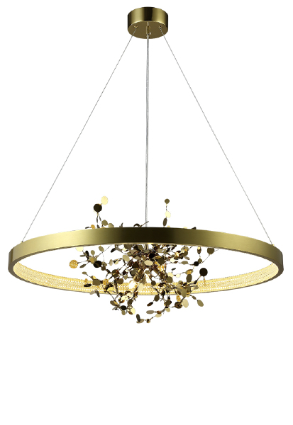 Подвесная люстра Garden GARDEN SPLED+4 D800 GOLD