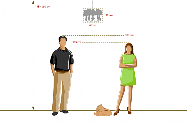 Подвесная люстра Улыбка 365014305