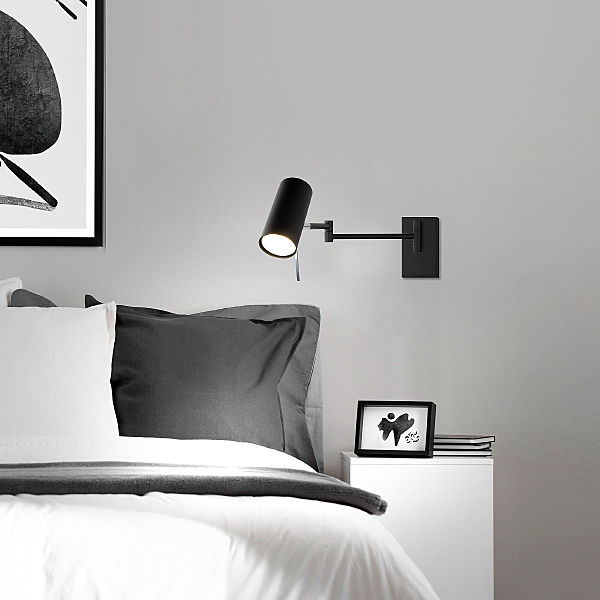 Настенный светильник Lank 20166/1 черный