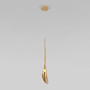 Светильник подвесной Folio 50224/1 янтарный