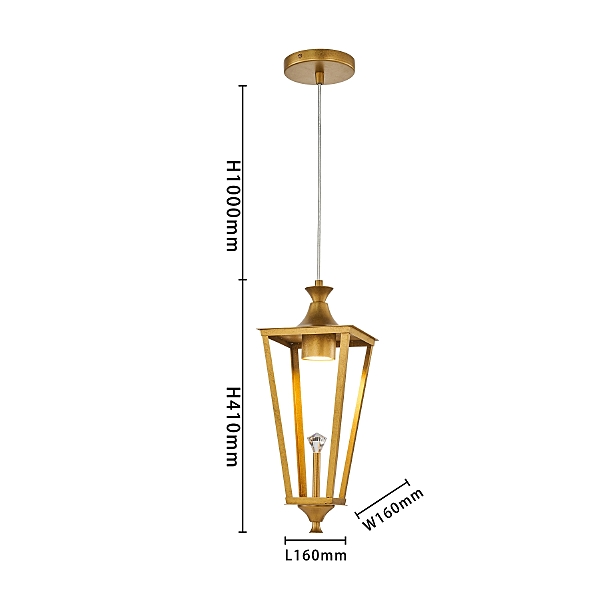 Светильник подвесной Lampion 4003-1P