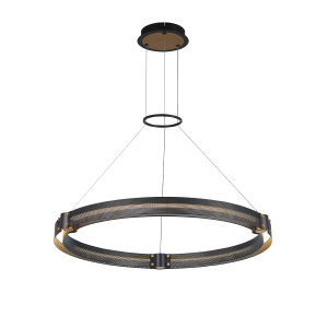 Подвесная люстра Admiral MD19030068-1B black/gold