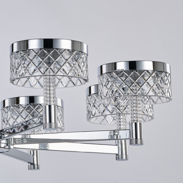 Подвесная люстра Diamond cut MD21020075-6A chrome