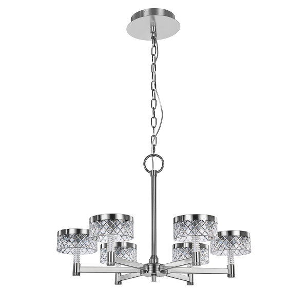 Подвесная люстра Diamond cut MD21020075-6A chrome